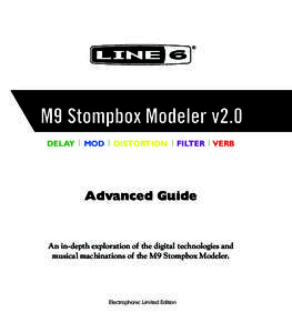 ®  M9 Stompbox Modeler v2.0 DELAY  MOD