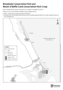 Broadwater Conservation Park and Mouth of Baffle Creek Conservation Park 2 map