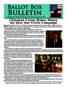 Ballot Box  Bulletin A Monthly publication of Kids Voting USA July 2012