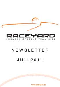 NEWSLETTER JULI 2011 www.raceyard.de  Silverstone