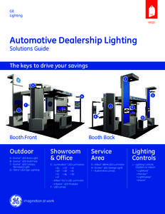 GE Lighting Automotive Dealership Lighting Solutions Guide
