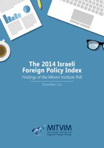 The 2014 Israeli Foreign Policy Index – Findings of the Mitvim Institute Poll  The 2014 Israeli Foreign Policy Index  Findings of the Mitvim Institute Poll