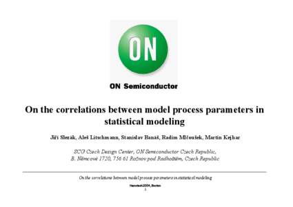 Statistical mechanics / Statistics / Process management / Sensitivity analysis / Monte Carlo method / Bipolar junction transistor / Statistical model / Scientific modeling / Science / Probability and statistics