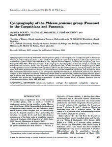 Phleum / Pooideae / Ploidy / Timothy-grass / Polyploid / Chromosome / Meiosis / Biology / Classical genetics / Cytogenetics