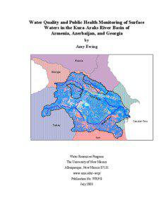 Water Quality and Public Health Monitoring of Surface Waters in the Kura-Araks River Basin of Armenia, Azerbaijan, and Georgia