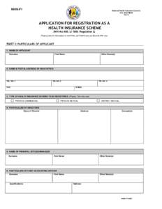 NHIS-F1  National Health Insurance Council, P.O. BOX MB44 Accra