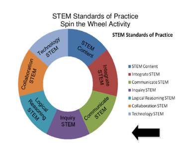 STEM Standards of Practice Spin the Wheel Activity 