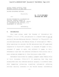 Case 6:07-cvMAT-MWP Document 34 FiledPage 1 of 34  UNITED STATES DISTRICT COURT WESTERN DISTRICT OF NEW YORK DEIDRE McKIERNAN HETZLER, Plaintiff,