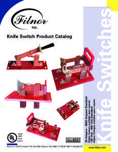 Filnor Knife Switch Catalog