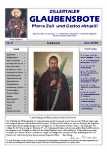 ZILLERTALER  GLAUBENSBOTE