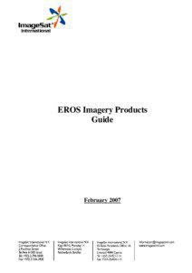 EROS Imagery Products Guide