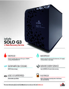 ioSafe  SOLO G3 + Data Recovery Service