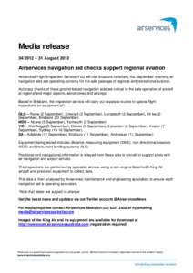 Microsoft WordAirservices navigation aid checks support regional aviation.doc