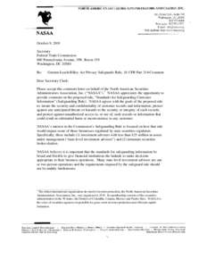 Letter to the FTC on Gramm-Leach-Bliley Privacy Safeguards Rule