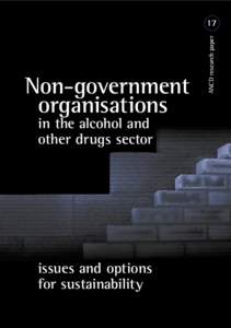 Non-government organisations in the alcohol and other drugs sector  issues and options