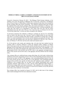 United States securities law / Algonquian peoples / 73rd United States Congress / Mohegan Sun / Mohegan Indian Tribe / Mohegan people / Regulation D / Securities Act / Uncasville /  Connecticut / Connecticut / United States Securities and Exchange Commission / Montville /  Connecticut