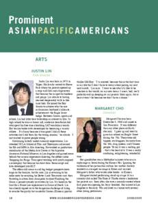 Prominent Asian Pacific Americans  Prominent A S I A N PA C I F I C A M E R I C A N S ARTS