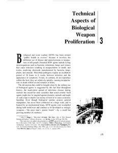 Technical Aspects of Biological