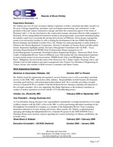 Microsoft Word - Exhibit DPS-BH-1 Hinkley resume.doc