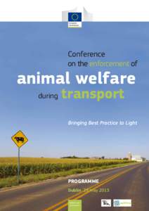 Conference on the enforcement of animal welfare during