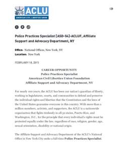 National security / School-to-prison pipeline / Racial profiling / Police / American Civil Liberties Union of New Jersey / Maya Harris / American Civil Liberties Union / Law enforcement / Law