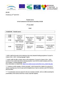 Association of Local Democracy Agencies / Journal