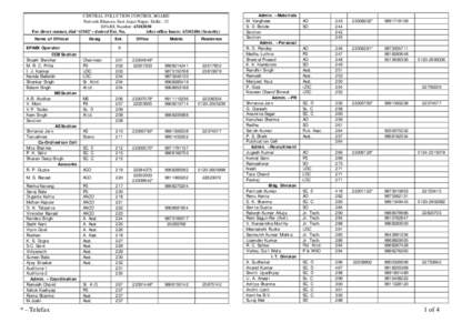 CENTRAL POLLUTION CONTROL BOARD