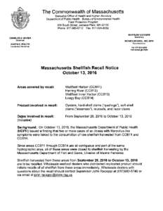 Commonwealth ofMassachusetts Division of Marine Fisheries 251 Causeway Street, Suite 400 Boston, Massachusetts1520 fax