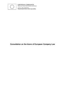 Corporations law / Types of business entity / Legal entities / Structure / Business law / European Company Regulation / European company law / European Union / .eu / Law / Business / European Union law