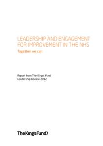 NHS Constitution for England / Patient safety / NHS Scotland / Health and Social Care Bill / NHS Together / NHS National Workforce Projects / Healthcare in England / Virtual Wards / National Health Service / Medicine / Health