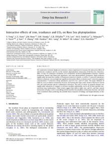 ARTICLE IN PRESS Deep-Sea Research I–383 Contents lists available at ScienceDirect  Deep-Sea Research I