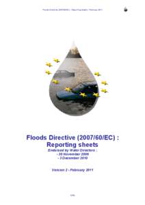 Atmospheric sciences / European Union / European Union law / Water / Floods directive / Water supply and sanitation in the European Union / Flood risk assessment / Water Framework Directive / Flood / European Union directives / Flood control / Meteorology