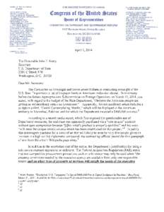 Responding to Committee Document Requests 1. In complying with this request, you are required to produce all responsive documents that are in your possession, custody, or control, whether held by you or your past or p