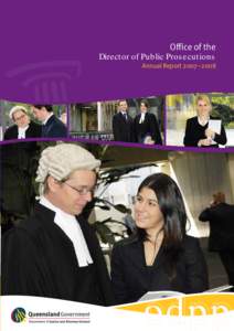 Office of the Director of Public Prosecutions Annual Report 2007−2008 odpp