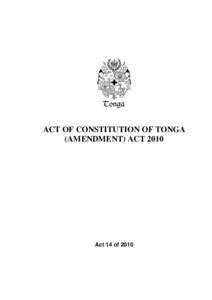 Government / Oceania / Politics / Politics of Tonga / Line of succession to the Tongan throne / Polynesia / Tonga / United States Constitution