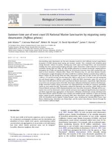 Biological Conservation[removed]–116  Contents lists available at SciVerse ScienceDirect Biological Conservation journal homepage: www.elsevier.com/locate/biocon