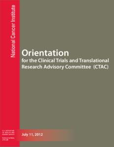 2012 Orientation Book for CTAC