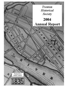 Trenton Historical Society 2004 Annual Report