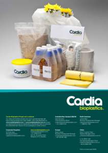 Cardia Bioplastics Logo - Reversed