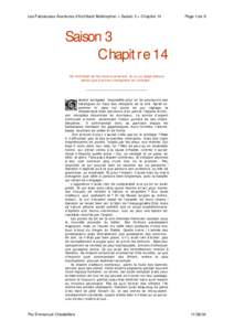 Les Fabuleuses Aventures d’Archibald Bellérophon > Saison 3 > Chapitre 14  Page 1 de 9 Saison 3 Chapitre 14