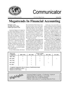 Communicator American Accounting Association Two-Year College Section  Spring 2000