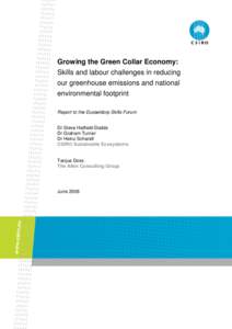 Environmental economics / Computable general equilibrium / Green-collar worker / Emissions trading / Low-carbon economy / Climate change in Australia / Special Report on Emissions Scenarios / Stephen Hatfield Dodds / Environment / Climate change / Climate change policy