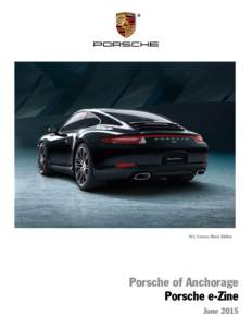 911 Carrera Black Edition  Porsche of Anchorage Porsche e-Zine June 2015