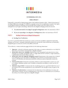         INTERMEDIA.NET, INC.   