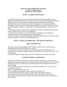 Microsoft Word - RULES OF THE COMMITTEE ON RULES[removed]docx