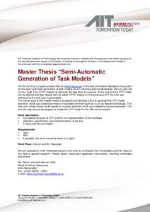 Seibersdorf / Austrian Institute of Technology / Technology / Portugal / Business / Mockup / Modeling and simulation / CTT Correios de Portugal /  S.A.