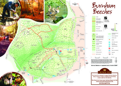 Burnham Beeches / Slough / Ordnance Survey / Burnham /  Buckinghamshire / Burnham / Buckinghamshire / Counties of England / United Kingdom