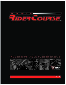 7.1  Edition 7.1, Ninth Printing: May 2011 Copyright © [removed]Motorcycle Safety Foundation, Inc. All rights reserved. No part of this publication may be reproduced or transmitted in any form or by any means, electro