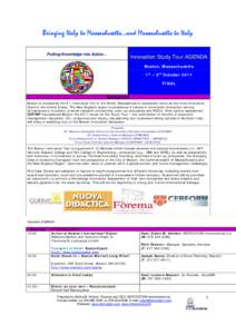 Microsoft Word - COFIMP[removed]Boston Agenda - FINAL 1 October 2011.doc