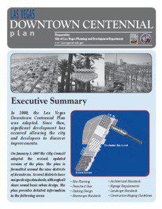 DOWNTOWN CENTENNIAL Prepared by: City of Las Vegas Planning and Development Department